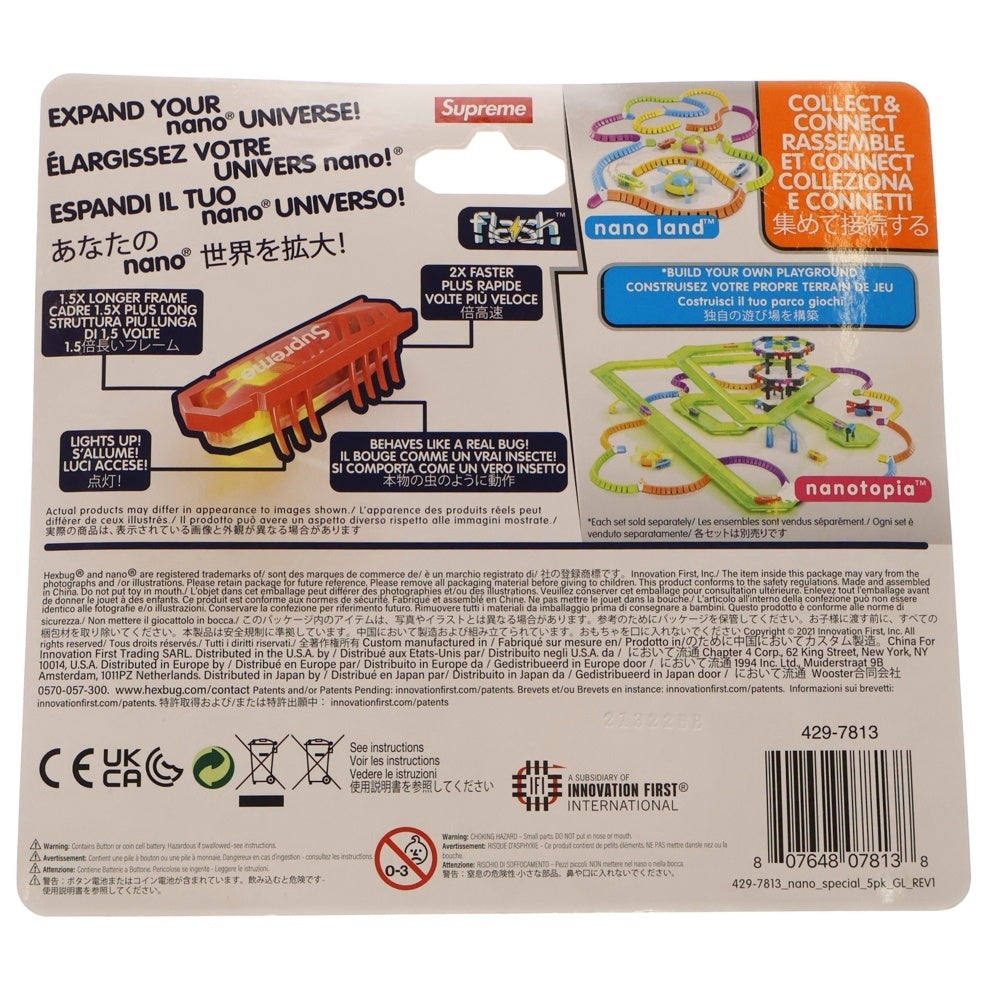 SUPREME(シュプリーム) 21AW HEXBUG nano flash ヘックスバグ ナノフラッシュ おもちゃ レッド