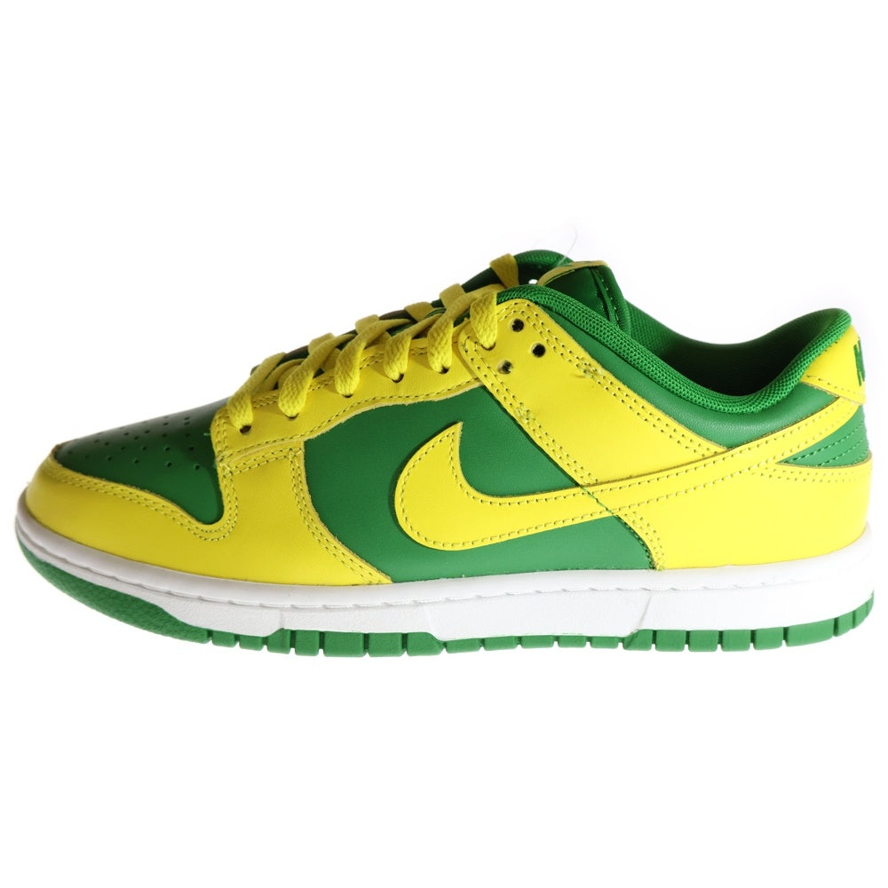 NIKE(ナイキ) DUNK LOW RETRO BTTYS ダンク レトロ ローカットスニーカー グリーン/イエロー US8/26cm DV0833-300