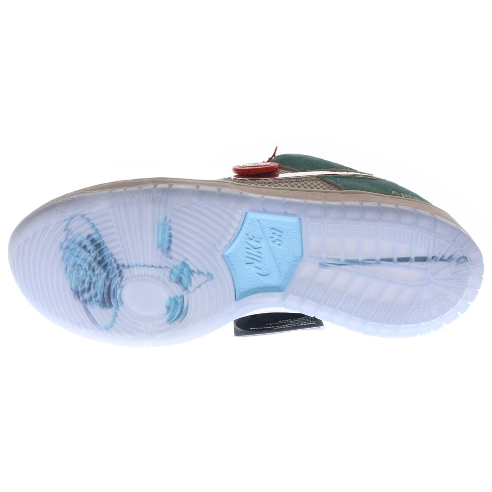 NIKE SB(ナイキエスビー) DUNK LOW PRO QS APRIL SKATEBOARDS FD2562-400 ダンク エイプリル スケートボード ローカットスニーカー ホワイト/ブルー US8/26cm