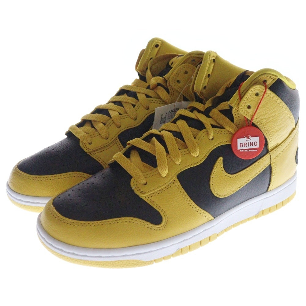 NIKE(ナイキ) DUNK HI RETRO PRM WU-TANG CLAN ダンク ハイ レトロ ウータンクラン ハイカット スニーカー イエロー/ブラック US8/26cm HJ4320-001