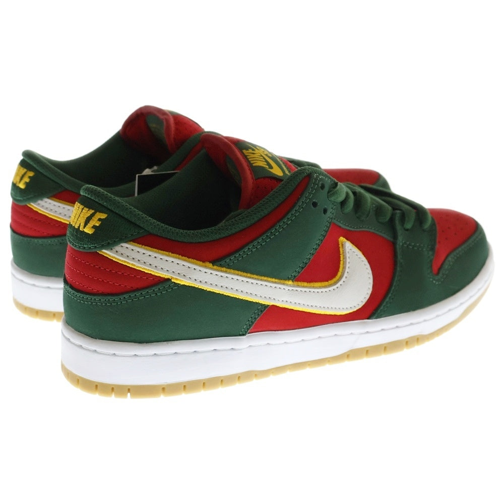 NIKE SB(ナイキエスビー) DUNK LOW Seattle Supersonics ダンク シアトル スーパーソニックス ローカットスニーカー レッド/グリーン US8/26cm FZ1287-300