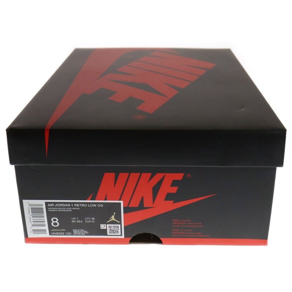 NIKE(ナイキ) ×RUI HACIMURA AIR JORDAN 1 RETRO LOW OG エアジョーダン1 八村 塁 ローカットスニーカー ベージュ US8/26cm HV8293-100