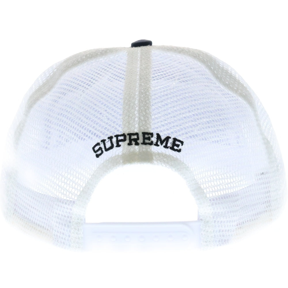 SUPREME(シュプリーム) 23AW Camacho Mesh Back 5Panel カマチョ 5パネル メッシュキャップ 帽子 ネイビー/ホワイト