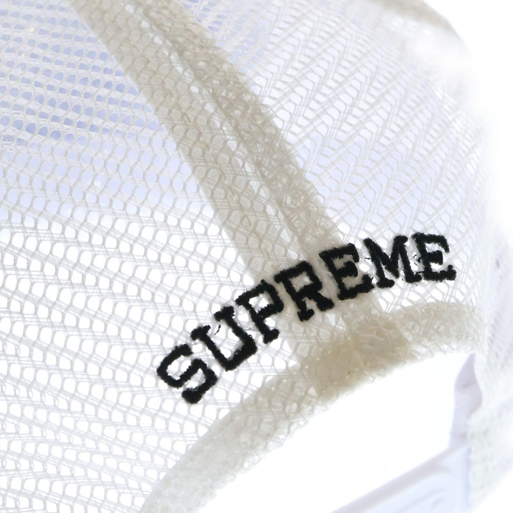 SUPREME(シュプリーム) 23AW Camacho Mesh Back 5Panel カマチョ 5パネル メッシュキャップ 帽子 ネイビー/ホワイト