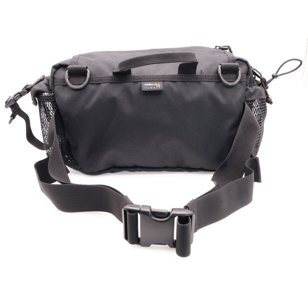 SUPREME(シュプリーム) 20SS Waist Bag ボックスロゴ メッシュ切替 ウエストポーチ ショルダーバッグ ブラック