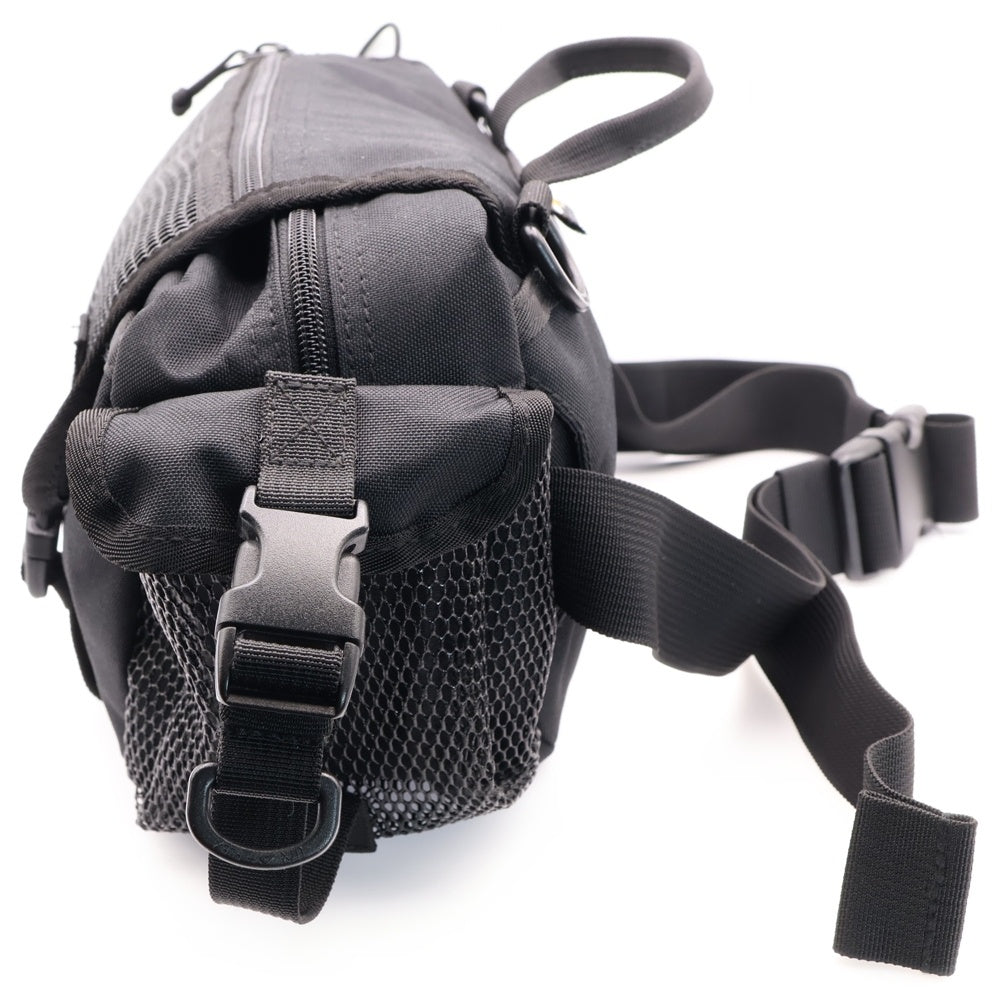 SUPREME(シュプリーム) 20SS Waist Bag ボックスロゴ メッシュ切替 ウエストポーチ ショルダーバッグ ブラック