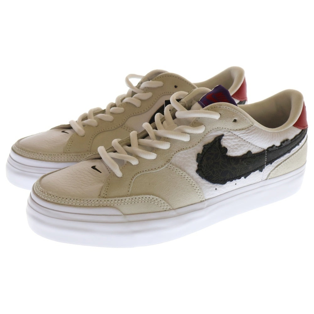 NIKE SB(ナイキエスビー) ×Sky Brown WMNS ZOOM POGO PLUS QS スカイ ブラウン ウィメンズ ズーム ポゴ プラス ローカットスニーカー ホワイト US9.5/26.5cm HF4085-100