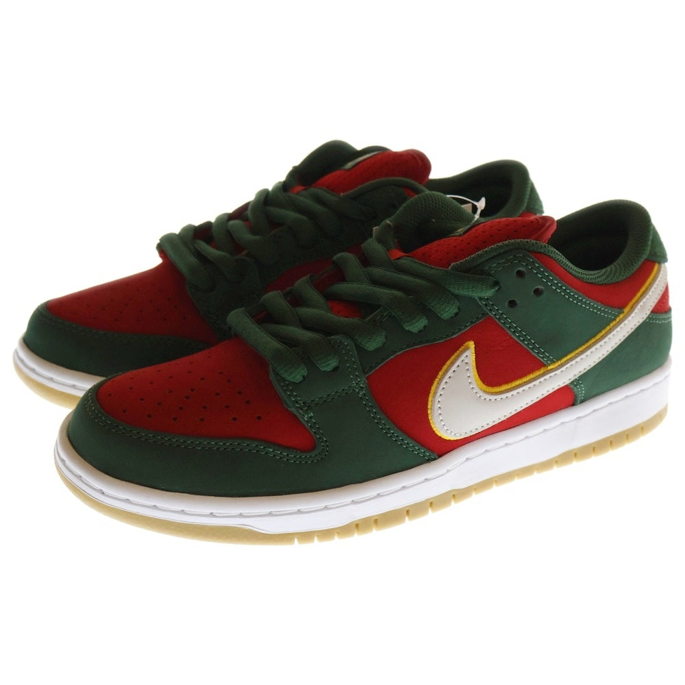 NIKE SB(ナイキエスビー) DUNK LOW Seattle Supersonics ダンク シアトル スーパーソニックス ローカットスニーカー レッド/グリーン US8/26cm FZ1287-300