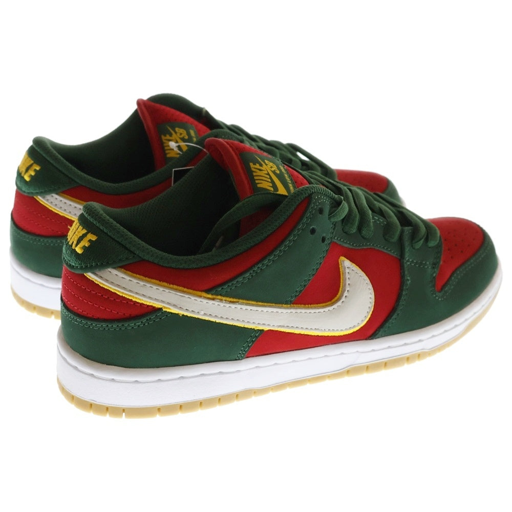 NIKE SB(ナイキエスビー) DUNK LOW Seattle Supersonics ダンク シアトル スーパーソニックス ローカットスニーカー レッド/グリーン US8/26cm FZ1287-300
