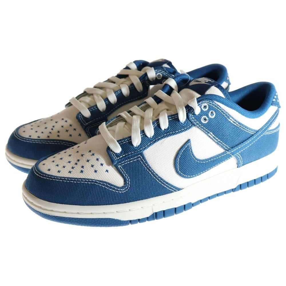 NIKE(ナイキ) DUNK LOW SE INDUSTRIALBLUE ダンク インダストリアルブルー ローカットスニーカー ホワイト/ブルー US8/26cm DV0834-101