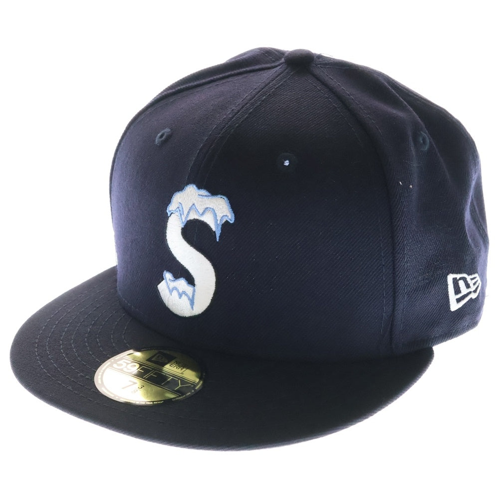 SUPREME(シュプリーム) 20AW ×NEW ERA S Logo ニューエラ エスロゴ 6パネル ベースボールキャップ 帽子 ブラック