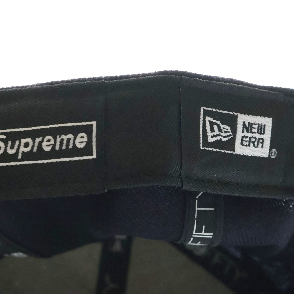 SUPREME(シュプリーム) 20AW ×NEW ERA S Logo ニューエラ エスロゴ 6パネル ベースボールキャップ 帽子 ブラック