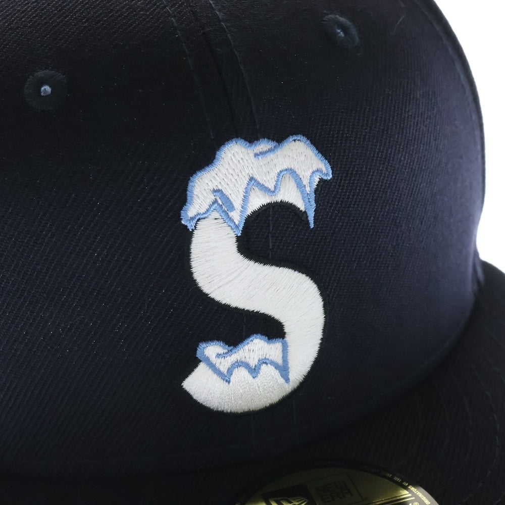 SUPREME(シュプリーム) 20AW ×NEW ERA S Logo ニューエラ エスロゴ 6パネル ベースボールキャップ 帽子 ブラック