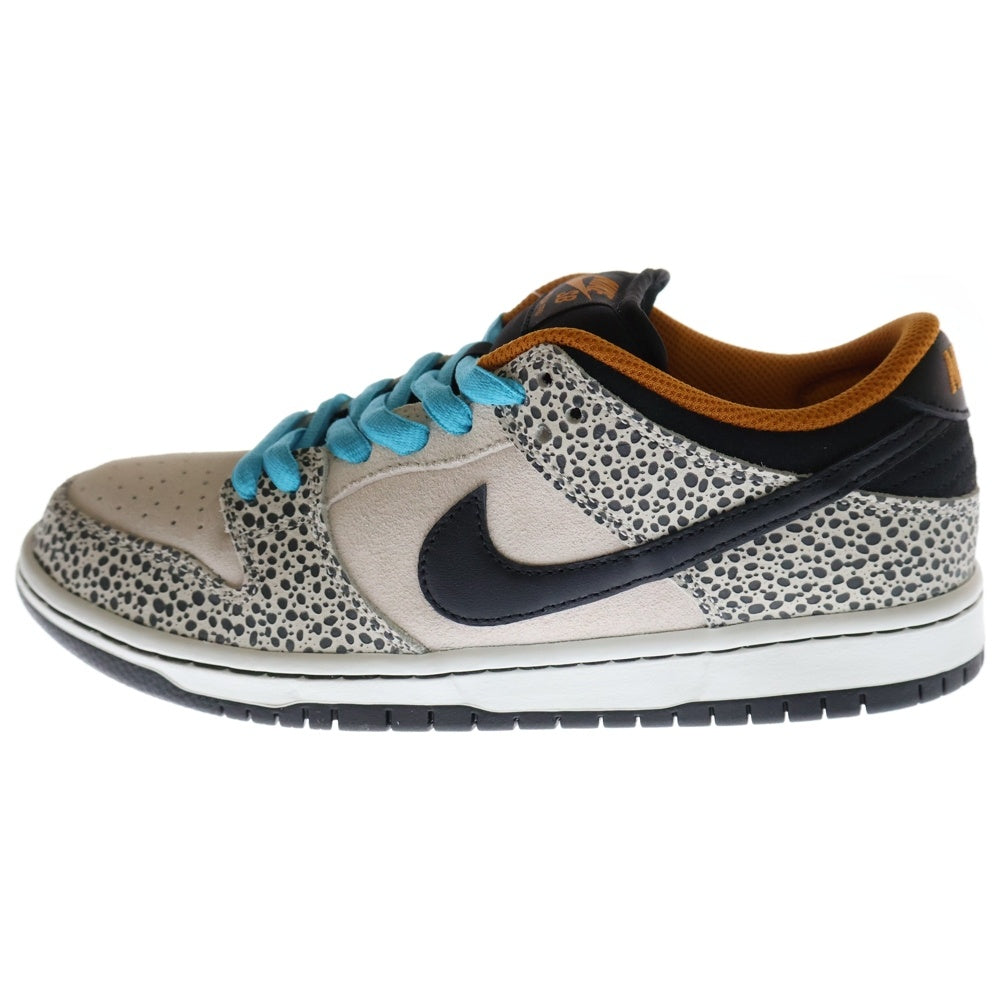 NIKE SB(ナイキエスビー) DUNK LOW PRO PHANTOM AND BLACK ダンク プロ エレクトリックサファリ ファントムアンドブラック ローカットスニーカー グレー/ブラック US8/26cm FZ1233-002