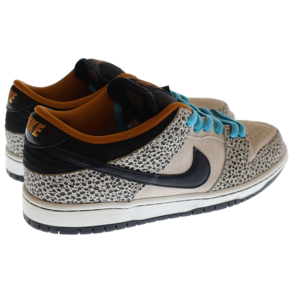 NIKE SB(ナイキエスビー) DUNK LOW PRO PHANTOM AND BLACK ダンク プロ エレクトリックサファリ ファントムアンドブラック ローカットスニーカー グレー/ブラック US8/26cm FZ1233-002