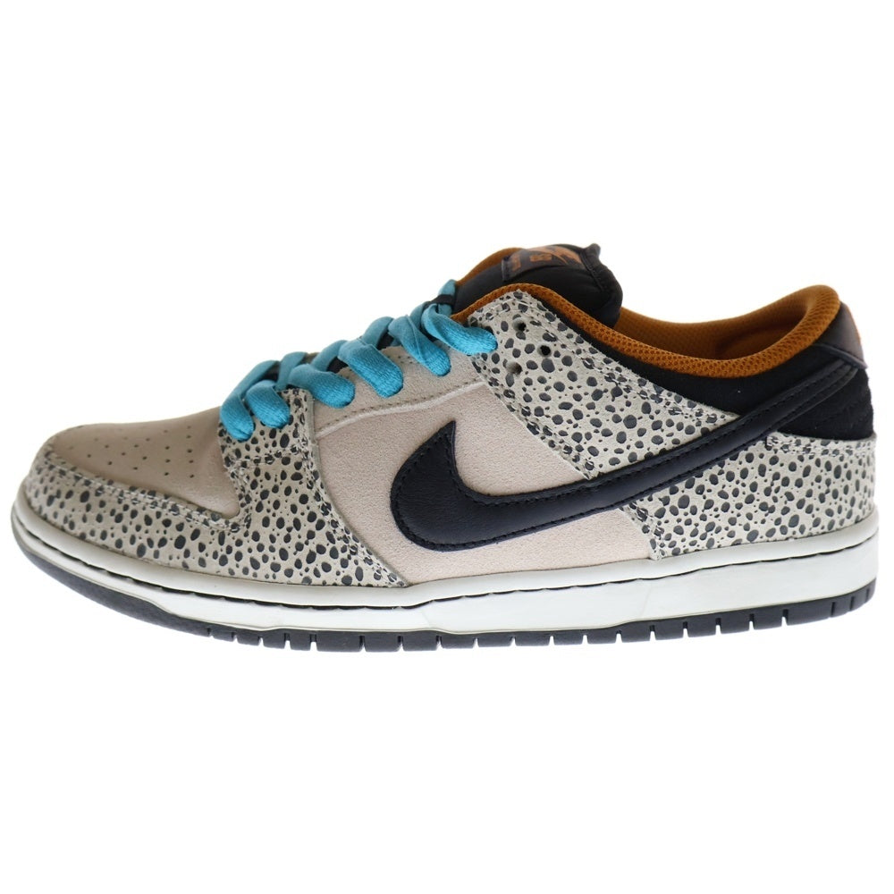 NIKE SB(ナイキエスビー) DUNK LOW PRO PHANTOM AND BLACK ダンク プロ エレクトリックサファリ ファントムアンドブラック ローカットスニーカー グレー/ブラック US8/26cm FZ1233-002