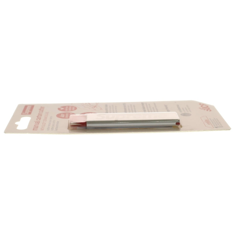 SUPREME(シュプリーム) 21SS Slice Manual Carton Cutter スライス マニュアル カートンカッター ダンボールカッター シルバー