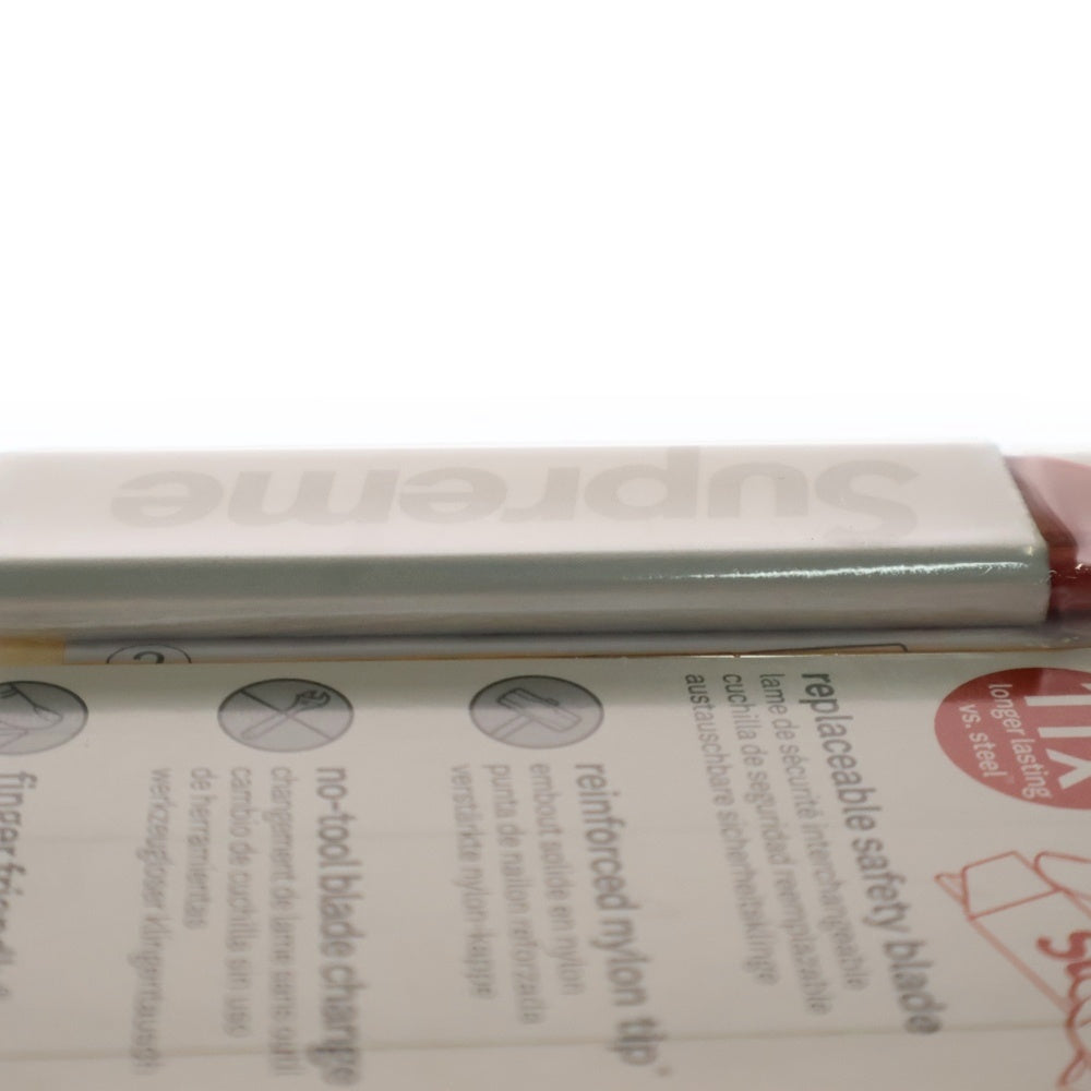 SUPREME(シュプリーム) 21SS Slice Manual Carton Cutter スライス マニュアル カートンカッター ダンボールカッター シルバー
