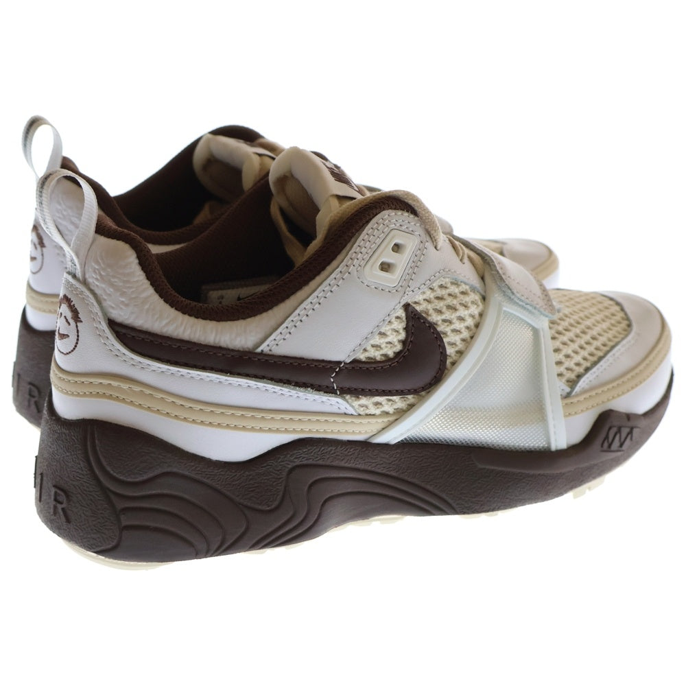 NIKE(ナイキ) ×TRAVIS SCOTT Zoom Field Jaxx White and Light Chocolate ズームフィールドジャックススニーカー トラヴィススコット ホワイト US8/26cm HQ3073-100