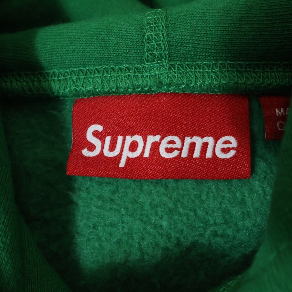 SUPREME(シュプリーム) 24AW Box Logo Hooded Sweatshirt ボックスロゴ プルオーバースウェットパーカー フーディー グリーン