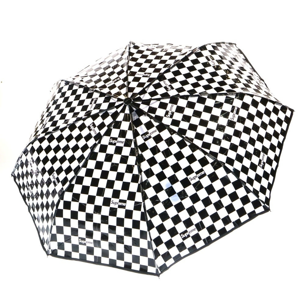 SUPREME(シュプリーム) 20SS ShedRain Transparent Umbrella シェドレイン トランスペアレント アンブレラ 折り畳み傘 ブラック/ホワイト