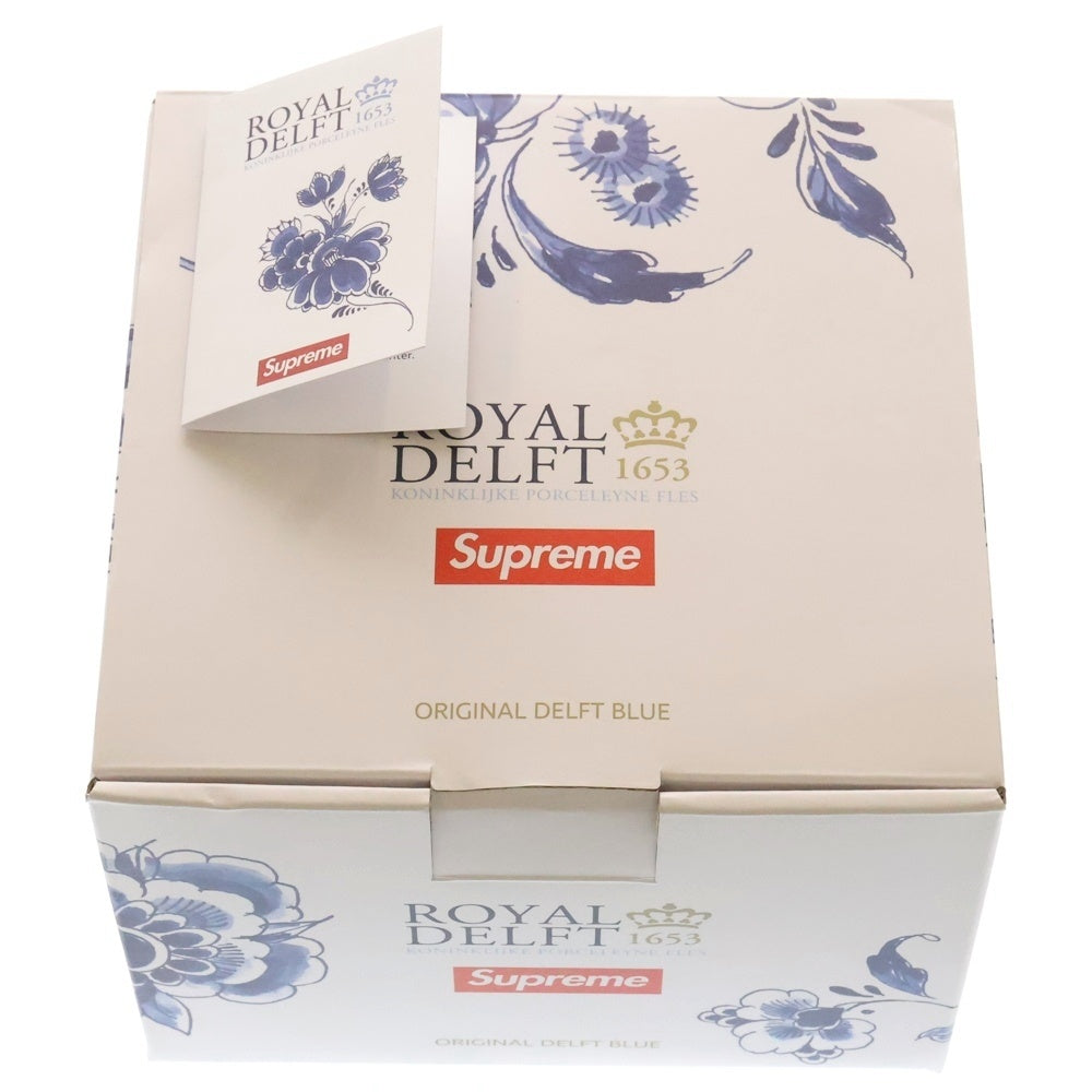 SUPREME(シュプリーム) 21SS Royal Delft 190 Bowery Beer Mug ロイヤルデルフト ビアーマグ マグカップ コップ ホワイト/ブルー■