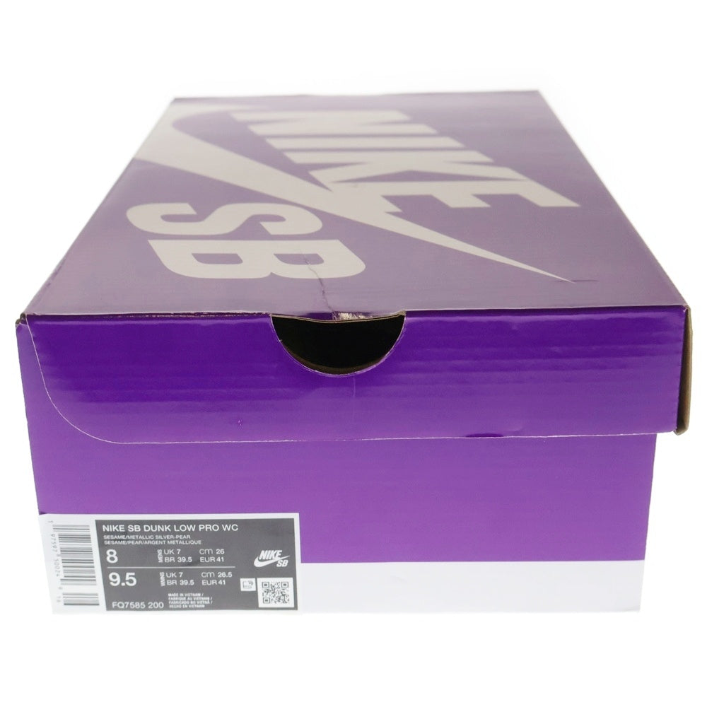 NIKE SB(ナイキエスビー) DUNK LOW PRO ESCARGOT ダンクロー プロ エスカルゴ ローカットスニーカー グリーン US8/26cm FQ7585-200