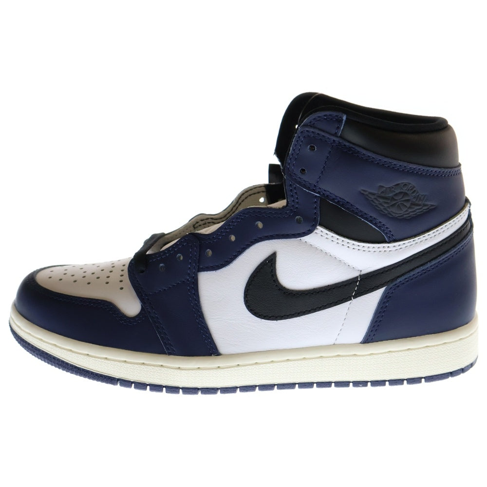 NIKE(ナイキ) AIR JORDAN 1 RETRO HIGH OG Midnight Navy エアジョーダン1 レトロ ミッドナイト ネイビー ハイカットスニーカー ネイビー US8/26cm DZ5485-401
