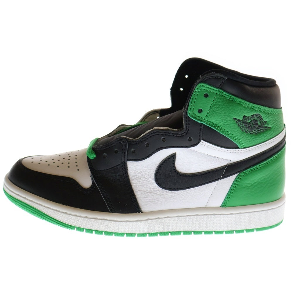 NIKE(ナイキ) AIR JORDAN 1 RETRO HIGH OG LUCKY GREEN DZ5485-031 エアジョーダン1 ラッキーグリーン ハイカットスニーカー グリーン/ホワイト US8/26cm