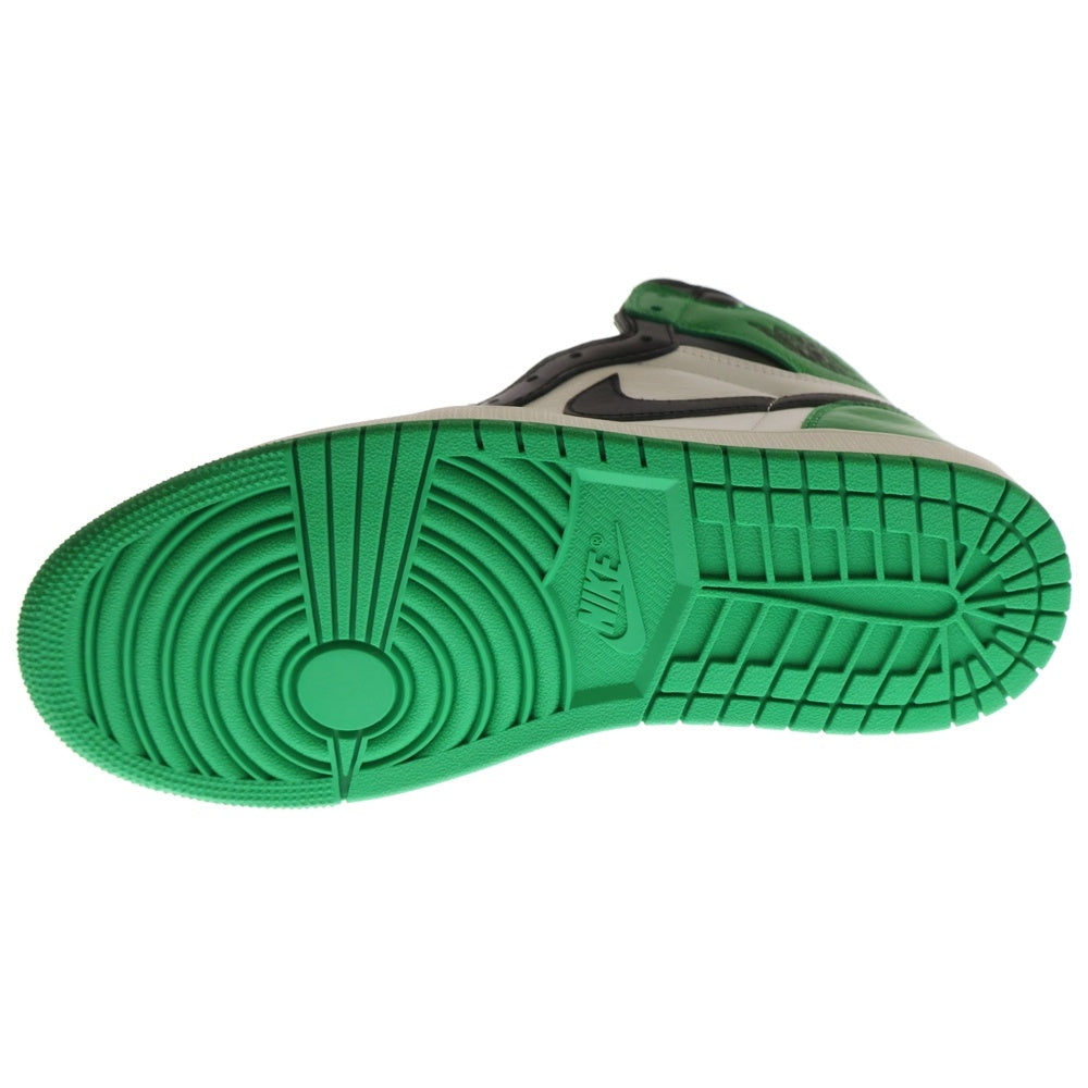 NIKE(ナイキ) AIR JORDAN 1 RETRO HIGH OG LUCKY GREEN DZ5485-031 エアジョーダン1 ラッキーグリーン ハイカットスニーカー グリーン/ホワイト US8/26cm