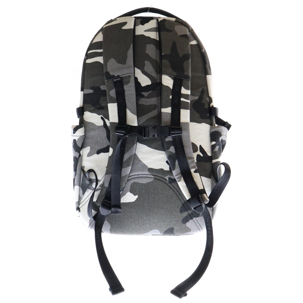 SUPREME(シュプリーム) 25SS Backpack Snow Camo バックパック スノーカモ 迷彩 リュックサック グレー