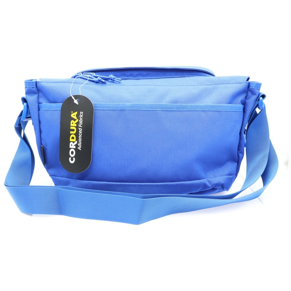 SUPREME(シュプリーム) 24AW Messenger Bag ボックスロゴ メッセンジャーバッグ ショルダーバッグ ブルー