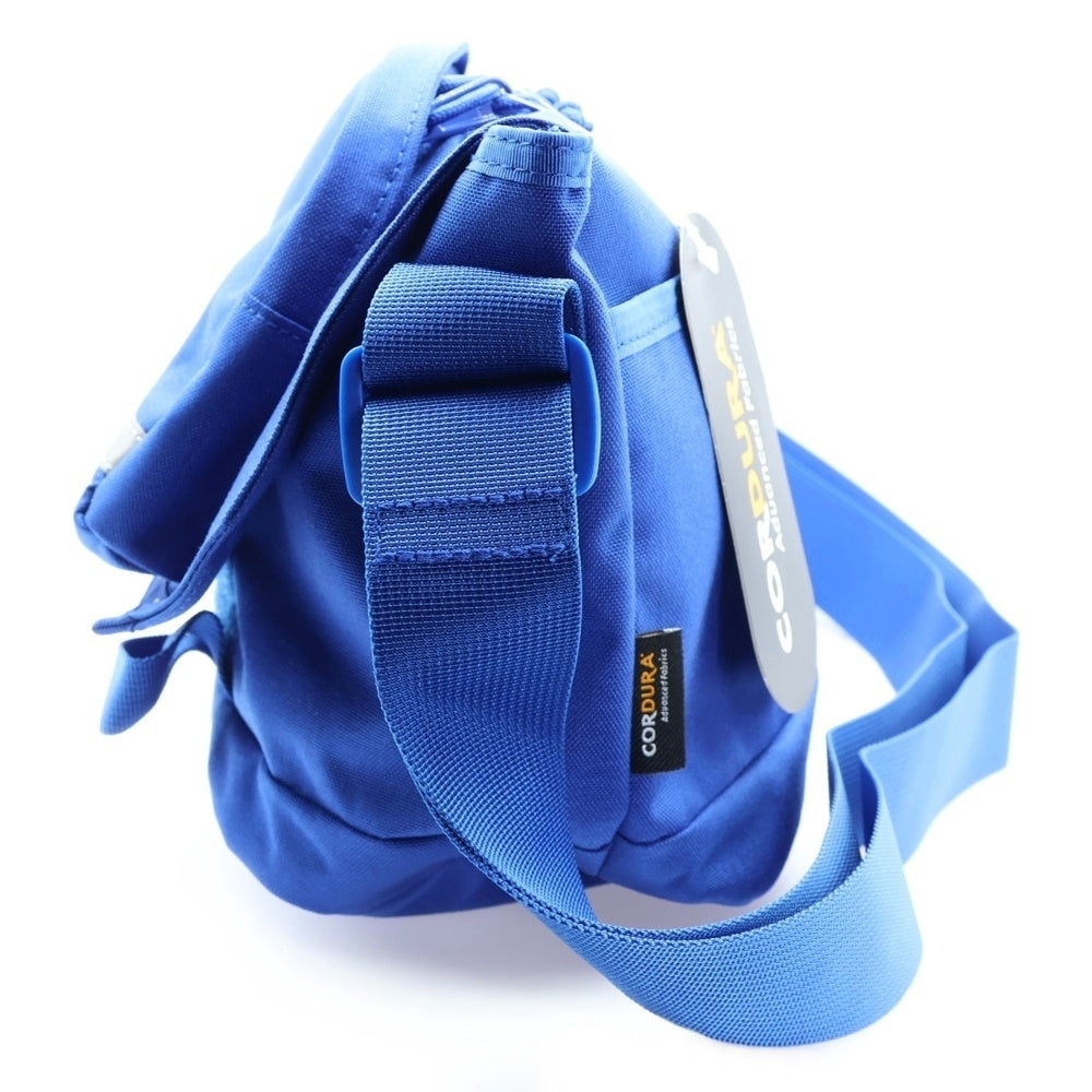 SUPREME(シュプリーム) 24AW Messenger Bag ボックスロゴ メッセンジャーバッグ ショルダーバッグ ブルー