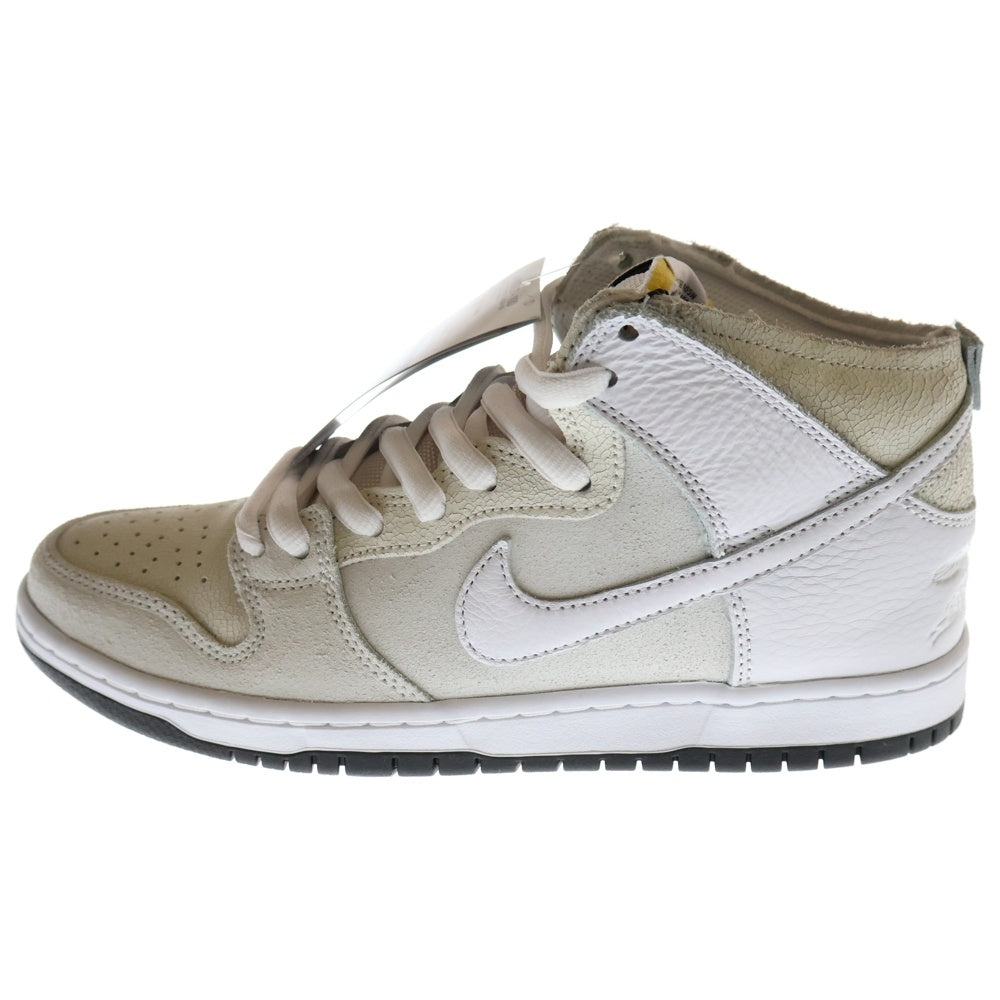 NIKE SB(ナイキエスビー) ×ANTIHERO DUNK HIGH QS WHITE アンタイヒーロー ダンク ハイカットスニーカー ホワイト US9/27cm HM5837-100
