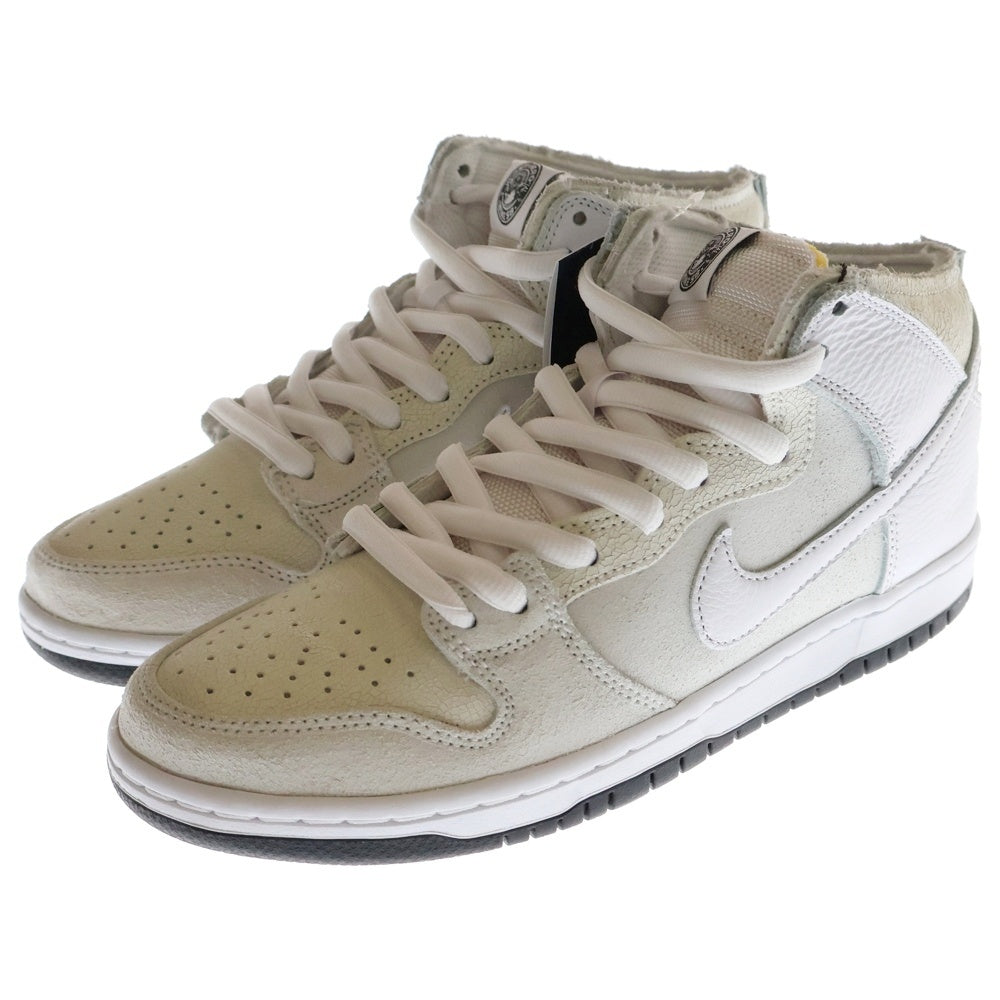 NIKE SB(ナイキエスビー) ×ANTIHERO DUNK HIGH QS WHITE アンタイヒーロー ダンク ハイカットスニーカー ホワイト US9/27cm HM5837-100