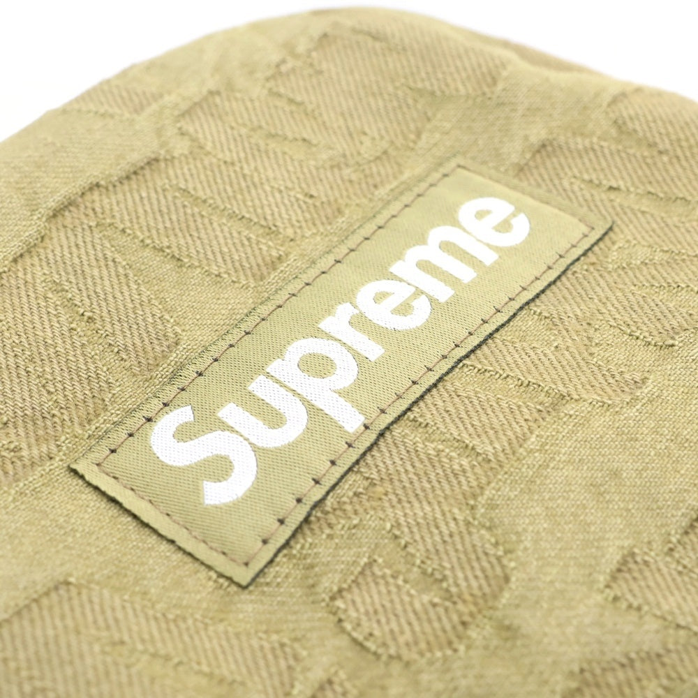 SUPREME(シュプリーム) 22SS Fat Tip Jacquard Denim Sling Bag ボックスロゴ ファットティップ ジャカード デニム スリングバッグ ショルダーバッグ カーキ