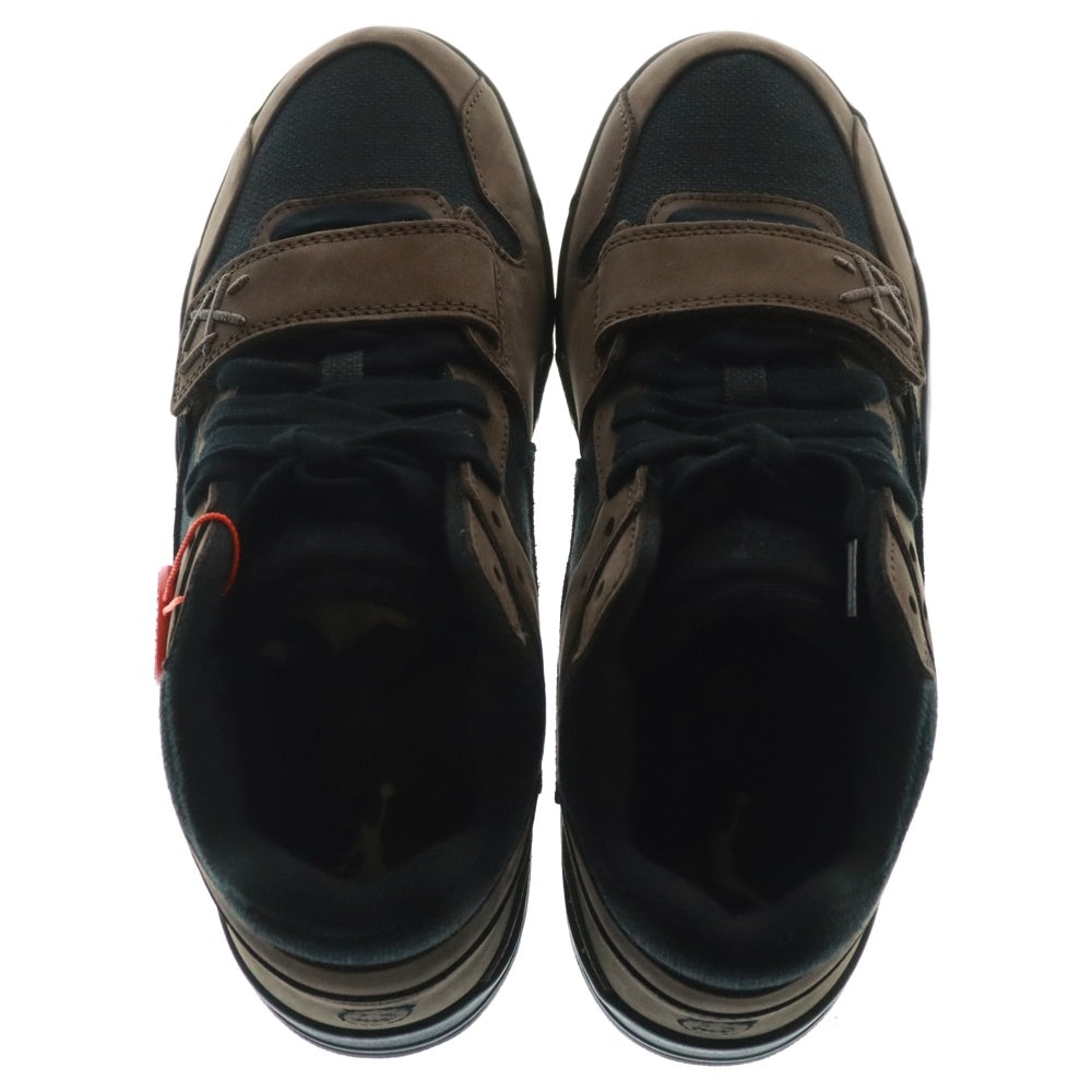 NIKE(ナイキ) ×TRAVIS SCOTT JORDAN JUMPMAN JACK TR ジャンプマンジャック ローカットスニーカー ブラウン/ブラック US8/26cm FZ8117-204