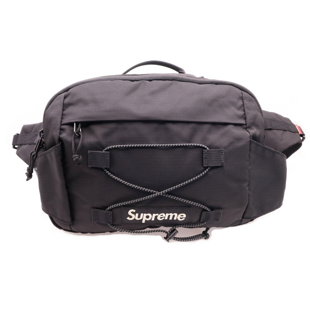 SUPREME(シュプリーム) 17SS Waist Bag ボックスロゴ バックル ウエストポーチ ショルダーバッグ ブラック