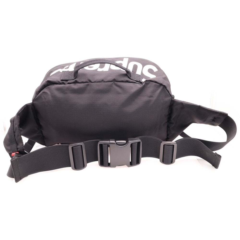 SUPREME(シュプリーム) 17SS Waist Bag ボックスロゴ バックル ウエストポーチ ショルダーバッグ ブラック
