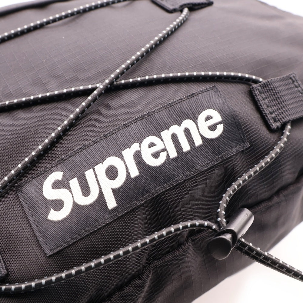 SUPREME(シュプリーム) 17SS Waist Bag ボックスロゴ バックル ウエストポーチ ショルダーバッグ ブラック