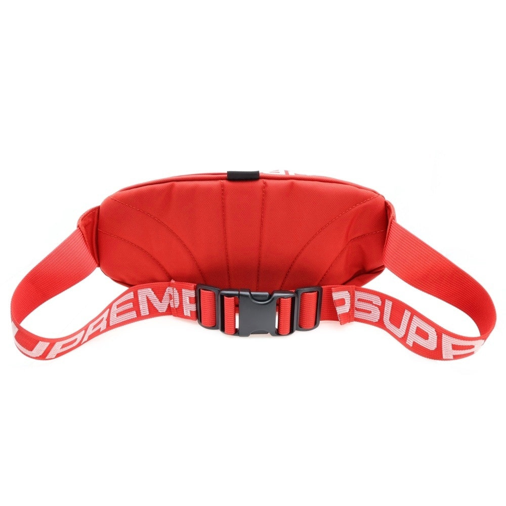 SUPREME(シュプリーム) 18SS Waist Bag ボックスロゴ ロゴベルト ウエストポーチ ショルダーバッグ レッド