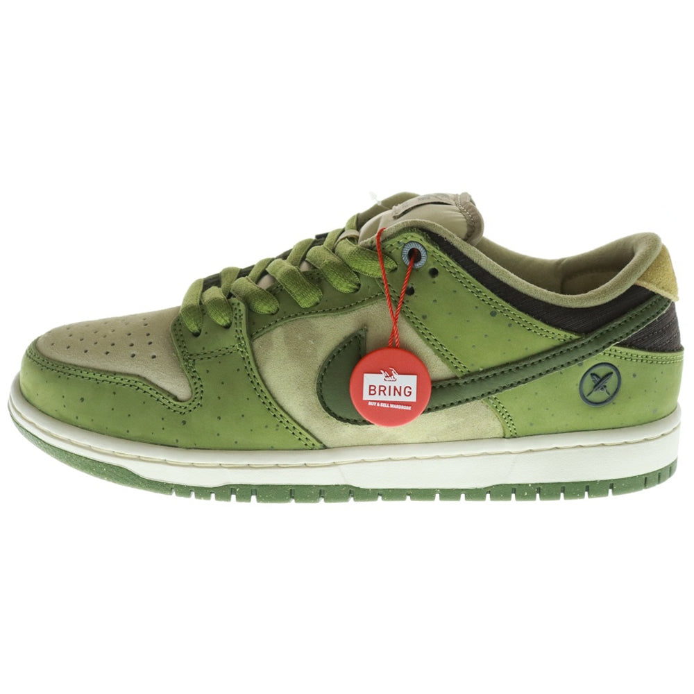 NIKE SB(ナイキエスビー) ×Yuto Horigome DUNK LOW PRO 堀米雄斗 ダンク 抹茶 ローカットスニーカー グリーン US8/26cm HF8022-300