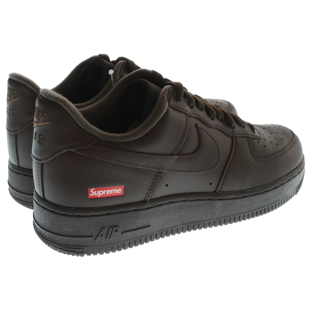 NIKE(ナイキ) ×SUPREME AIR FORCE 1 LOW SP BAROQUE シュプリーム エアフォース ローカット スニーカー ブラウン US8/26cm CU9225-200