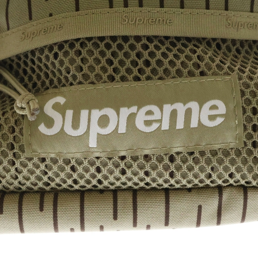 SUPREME(シュプリーム) 24AW Waist Bag ボックスロゴ レインドロップ ウエストバッグ ショルダーバッグ カーキ