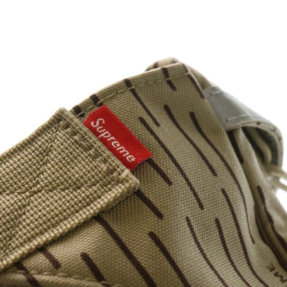 SUPREME(シュプリーム) 24AW Waist Bag ボックスロゴ レインドロップ ウエストバッグ ショルダーバッグ カーキ