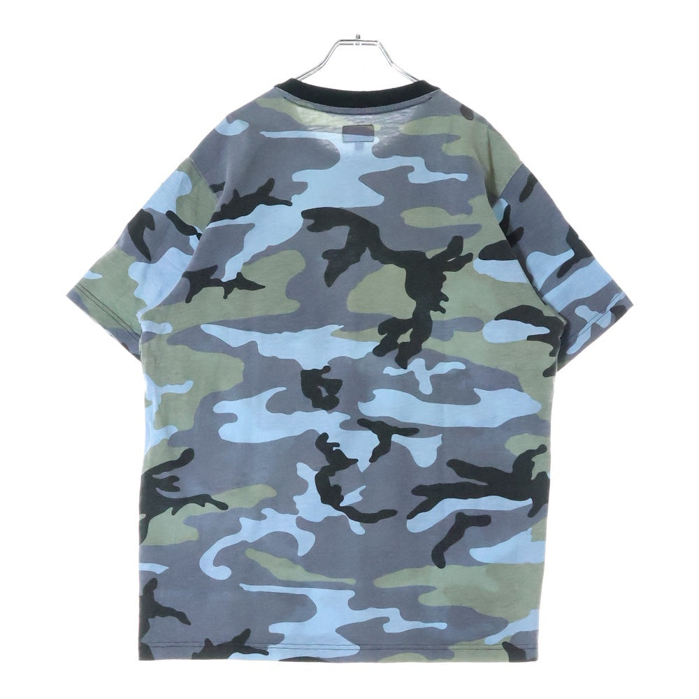 SUPREME(シュプリーム) 18SS Pocket Tee カモフラ フロントポケット クルーネック半袖Tシャツ カットソー マルチ