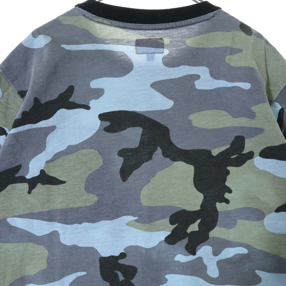 SUPREME(シュプリーム) 18SS Pocket Tee カモフラ フロントポケット クルーネック半袖Tシャツ カットソー マルチ