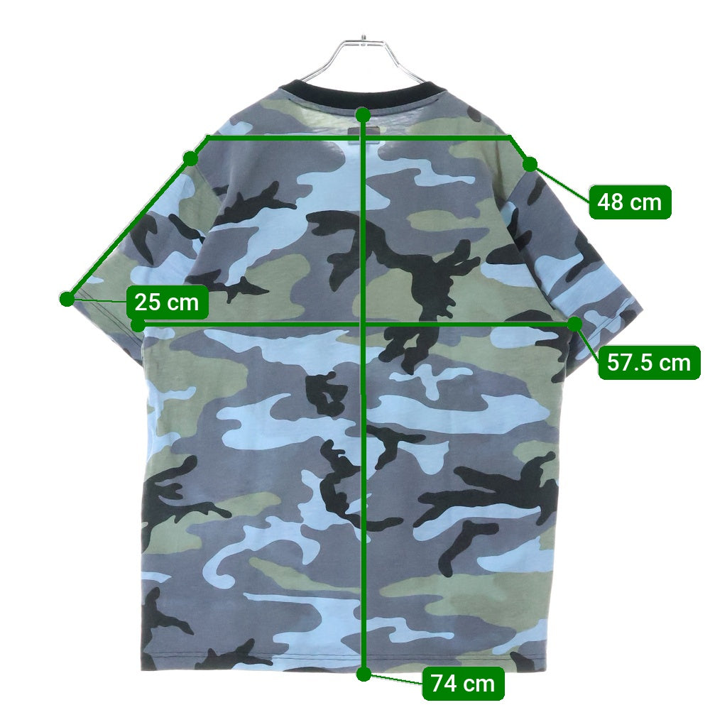 SUPREME(シュプリーム) 18SS Pocket Tee カモフラ フロントポケット クルーネック半袖Tシャツ カットソー マルチ