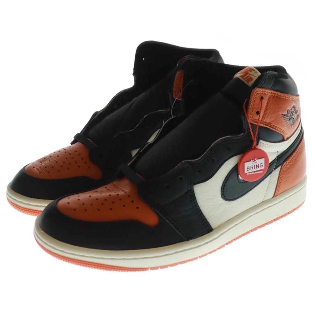 NIKE(ナイキ) AIR JORDAN 1 RETRO HIGH OG Shattered Backboard エア ジョーダン 1 レトロ シャッタードバックボード ハイカットスニーカー US8/26.0cm DZ5485-008