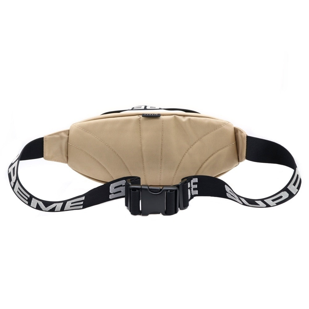 SUPREME(シュプリーム) 18SS Waist Bag ボックスロゴ ロゴベルト ウエストポーチ ショルダーバッグ ベージュ